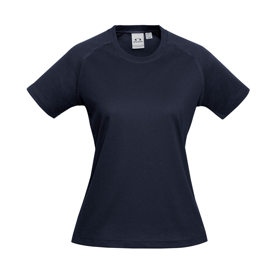 House of Uniforms The Sprint Tee | Ladies | Short Sleeve Biz Collection Navy