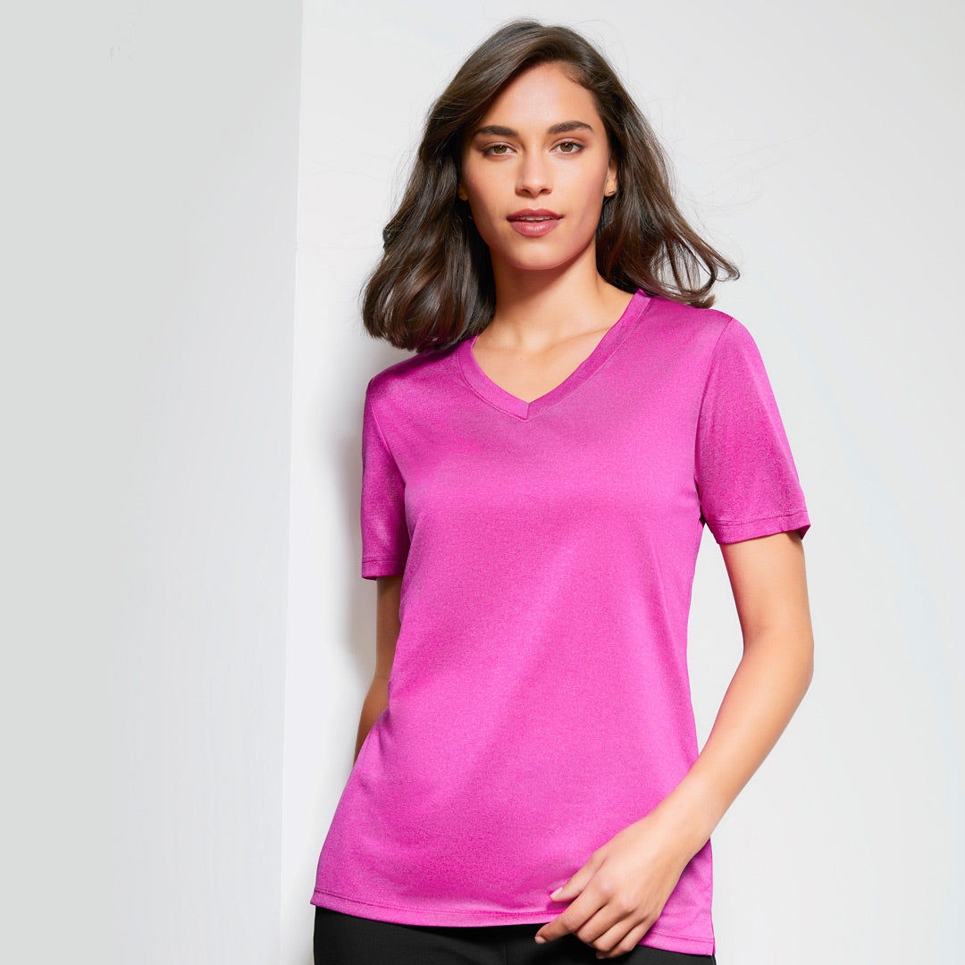 House of Uniforms The Aero Tee | Ladies | Short Sleeve Biz Collection