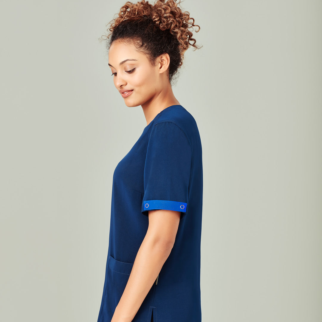 House of Uniforms The Avery Scrub Identifier | 5 Pack Biz Care Electric Blue