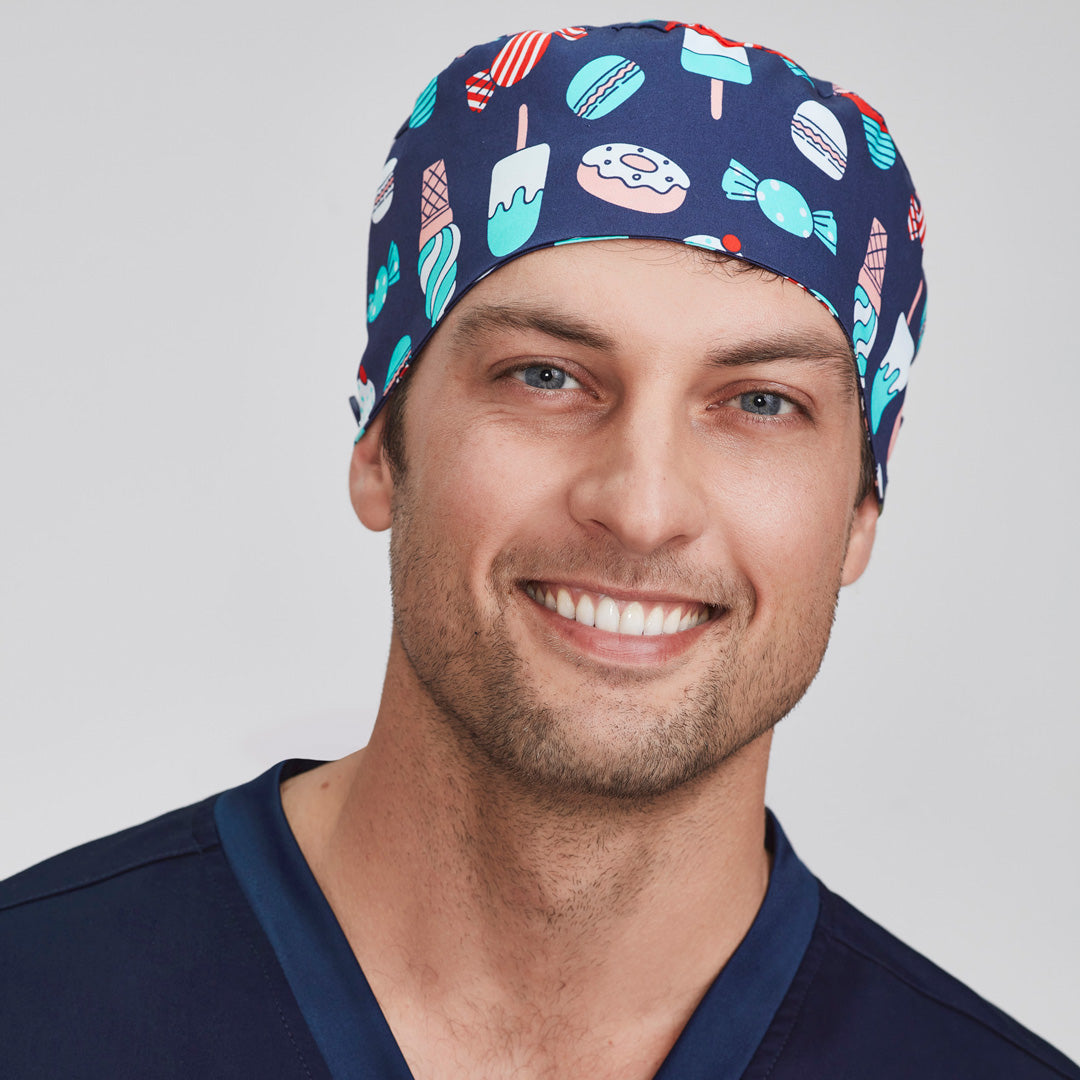 House of Uniforms The Printed Scrub Cap | Adults Biz Care