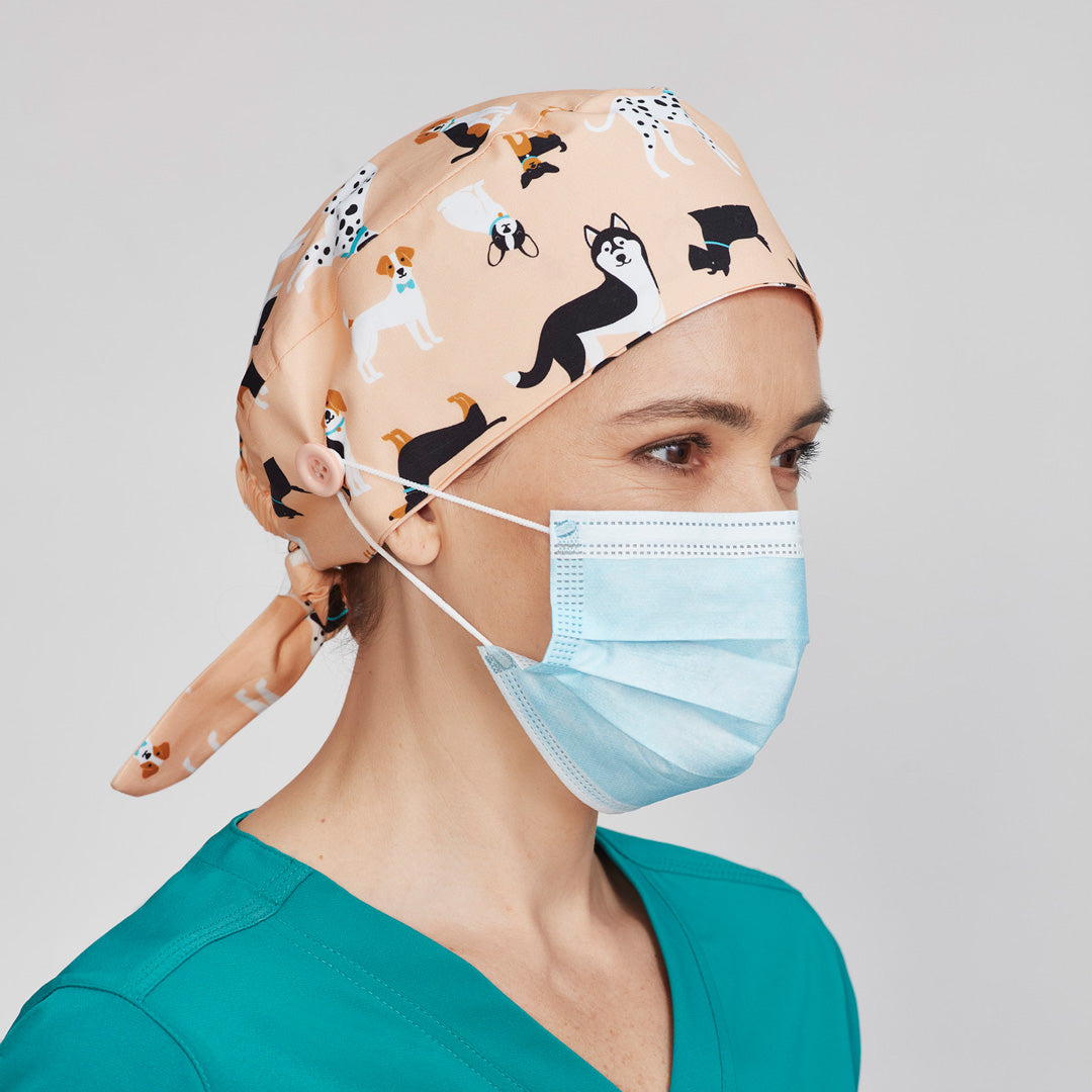 House of Uniforms The Printed Scrub Cap | Adults Biz Care