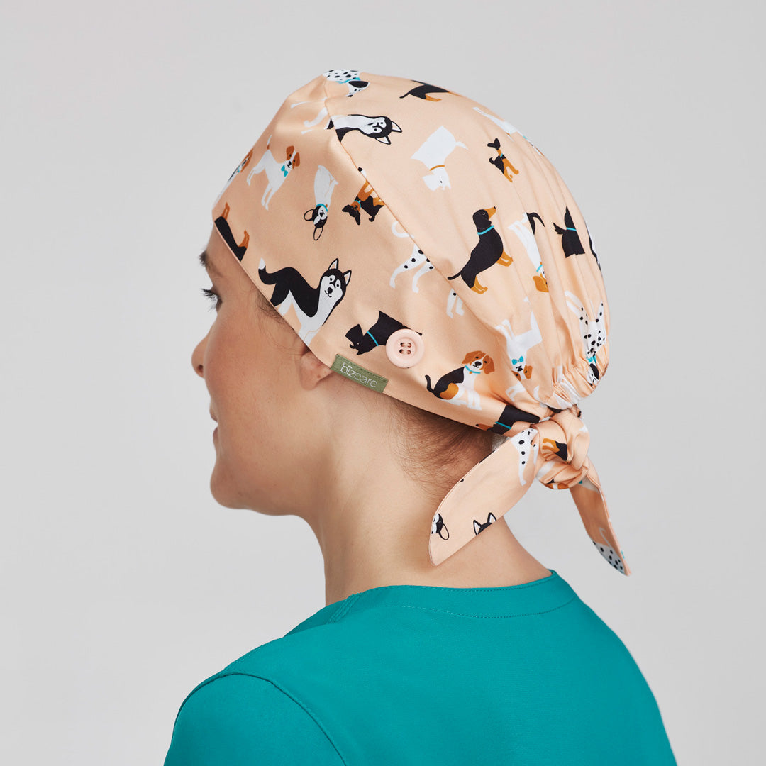 House of Uniforms The Printed Scrub Cap | Adults Biz Care