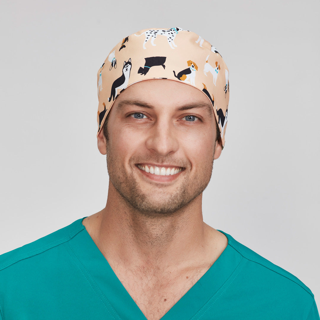 House of Uniforms The Printed Scrub Cap | Adults Biz Care 