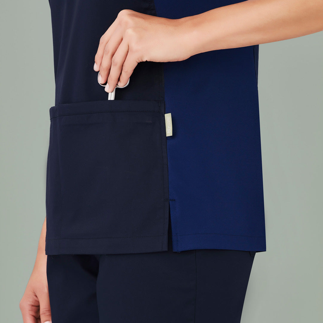 House of Uniforms The Riley V Neck Scrub Top | Ladies Biz Care