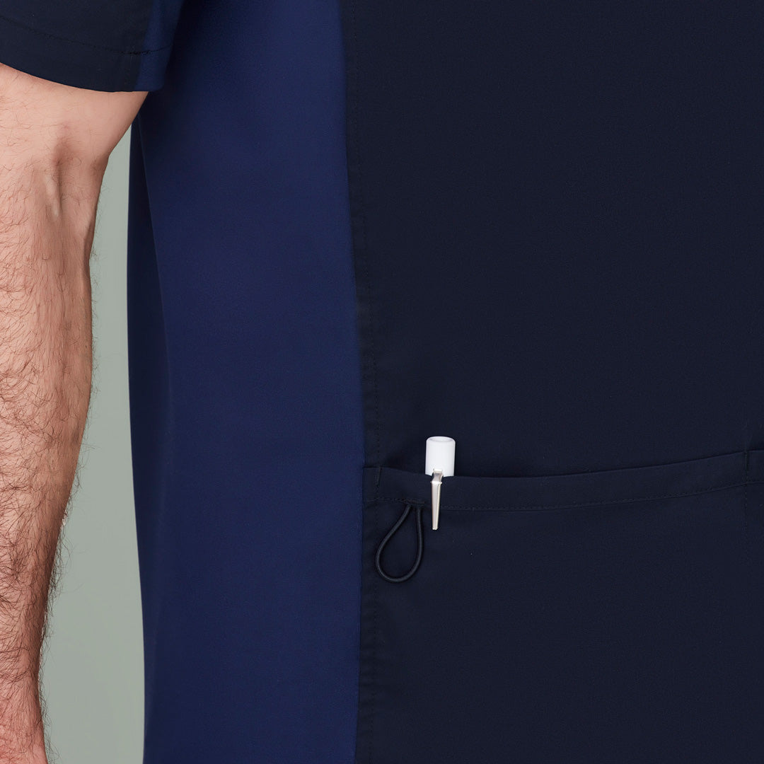 House of Uniforms The Riley V Neck Scrub Top | Mens Biz Care