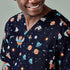 House of Uniforms The Space Party Printed Scrub Top | Mens Biz Care