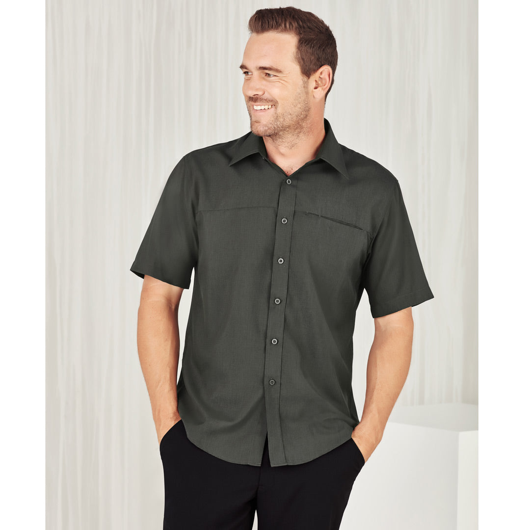 House of Uniforms The Oasis Shirt | Mens | Short Sleeve Biz Collection 