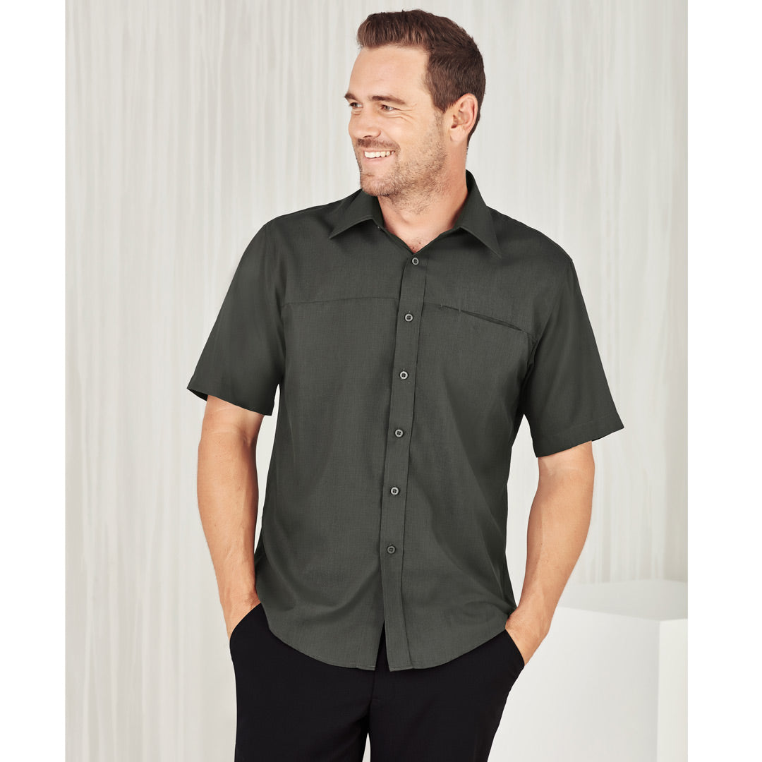 House of Uniforms The Oasis Shirt | Mens | Short Sleeve Biz Collection