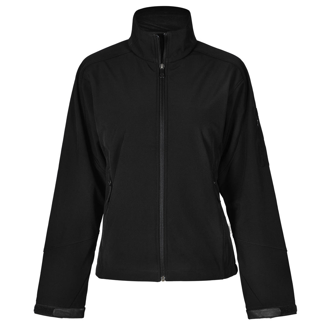 House of Uniforms The Hi Tech Jacket | Ladies Winning Spirit Black