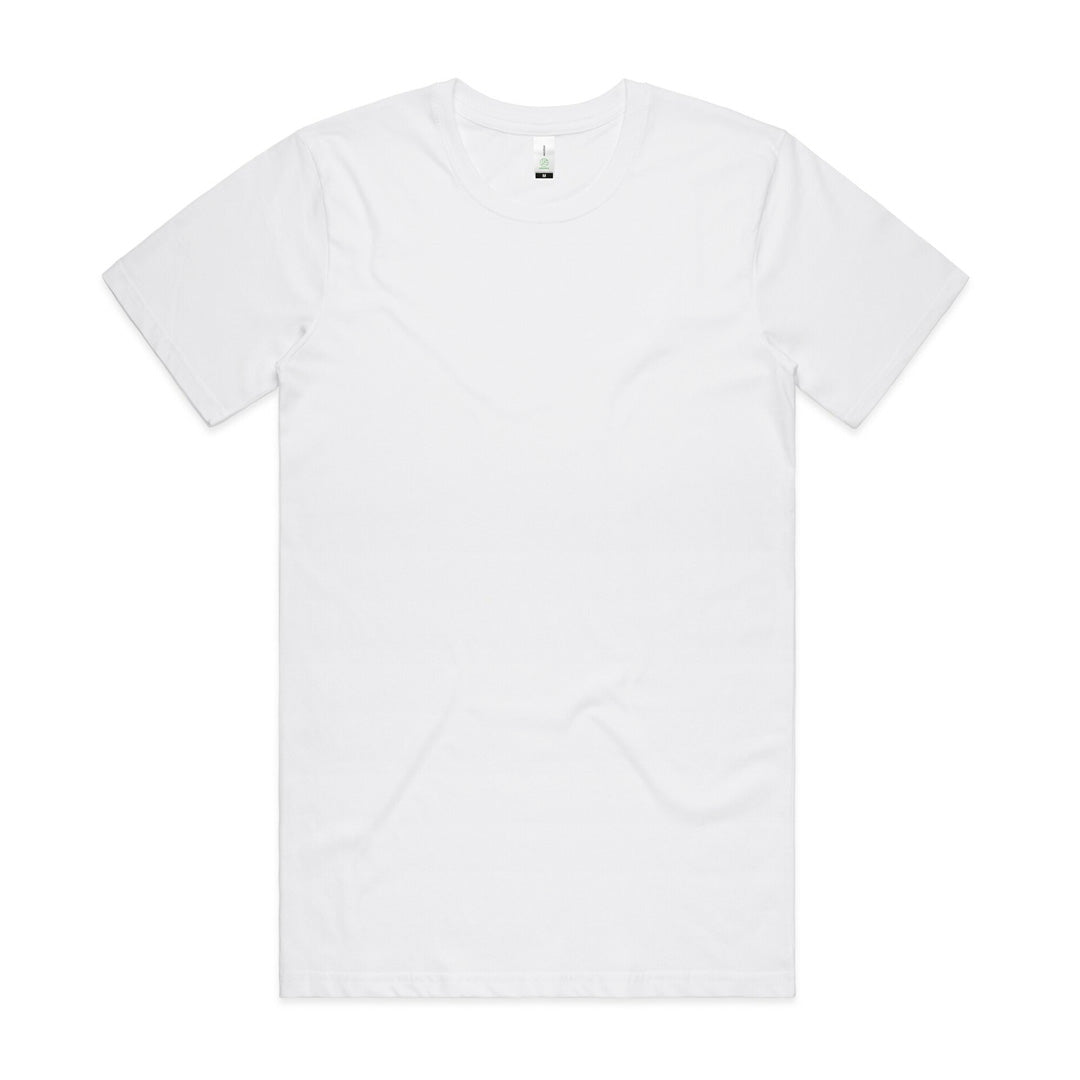 House of Uniforms The Organic Tee | Mens | Short Sleeve AS Colour White