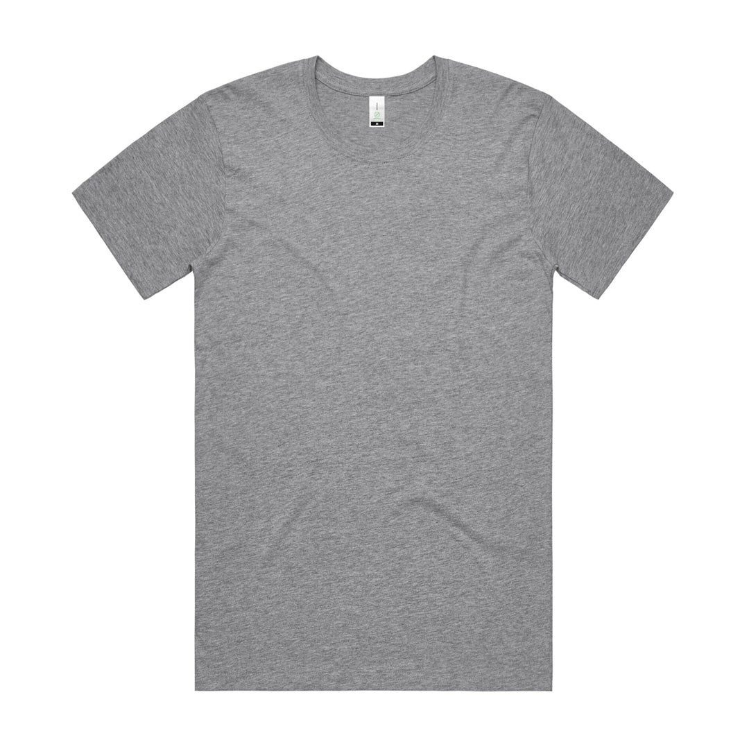 House of Uniforms The Organic Tee | Mens | Short Sleeve AS Colour Grey Marle