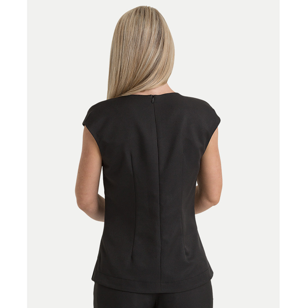 House of Uniforms The Victoria Shell Top | Cap Sleeve | Ladies Corporate Comfort