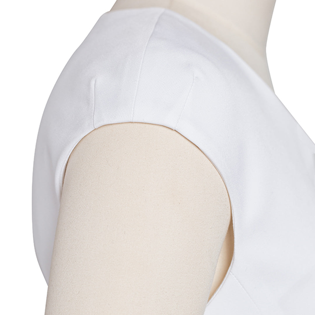 House of Uniforms The Victoria Shell Top | Cap Sleeve | Ladies Corporate Comfort