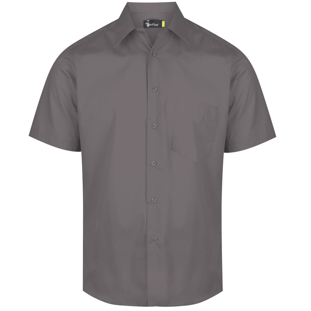 House of Uniforms The Rodeo Shirt | Mens | Short & Long Sleeve Identitee Charcoal
