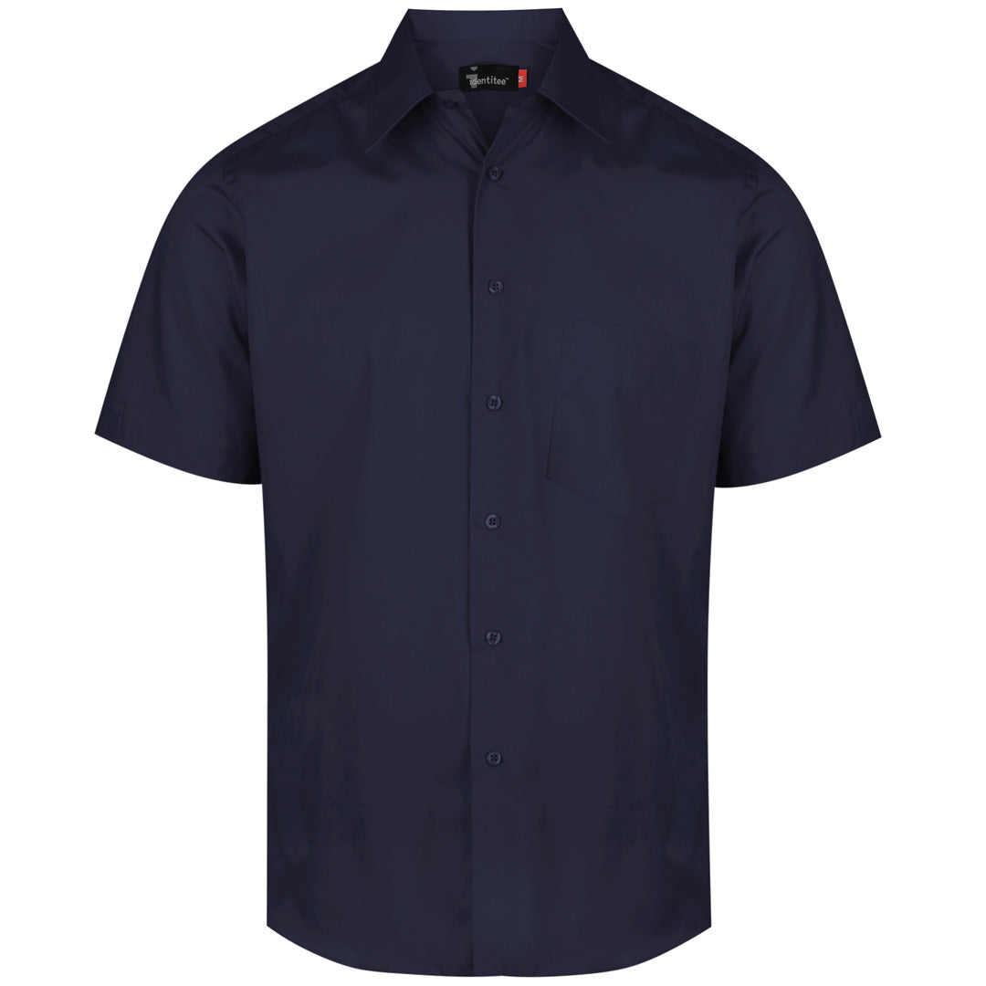 House of Uniforms The Rodeo Shirt | Mens | Short & Long Sleeve Identitee Navy