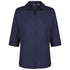 House of Uniforms The Rodeo Shirt | Ladies 3/4 Sleeve Identitee Navy
