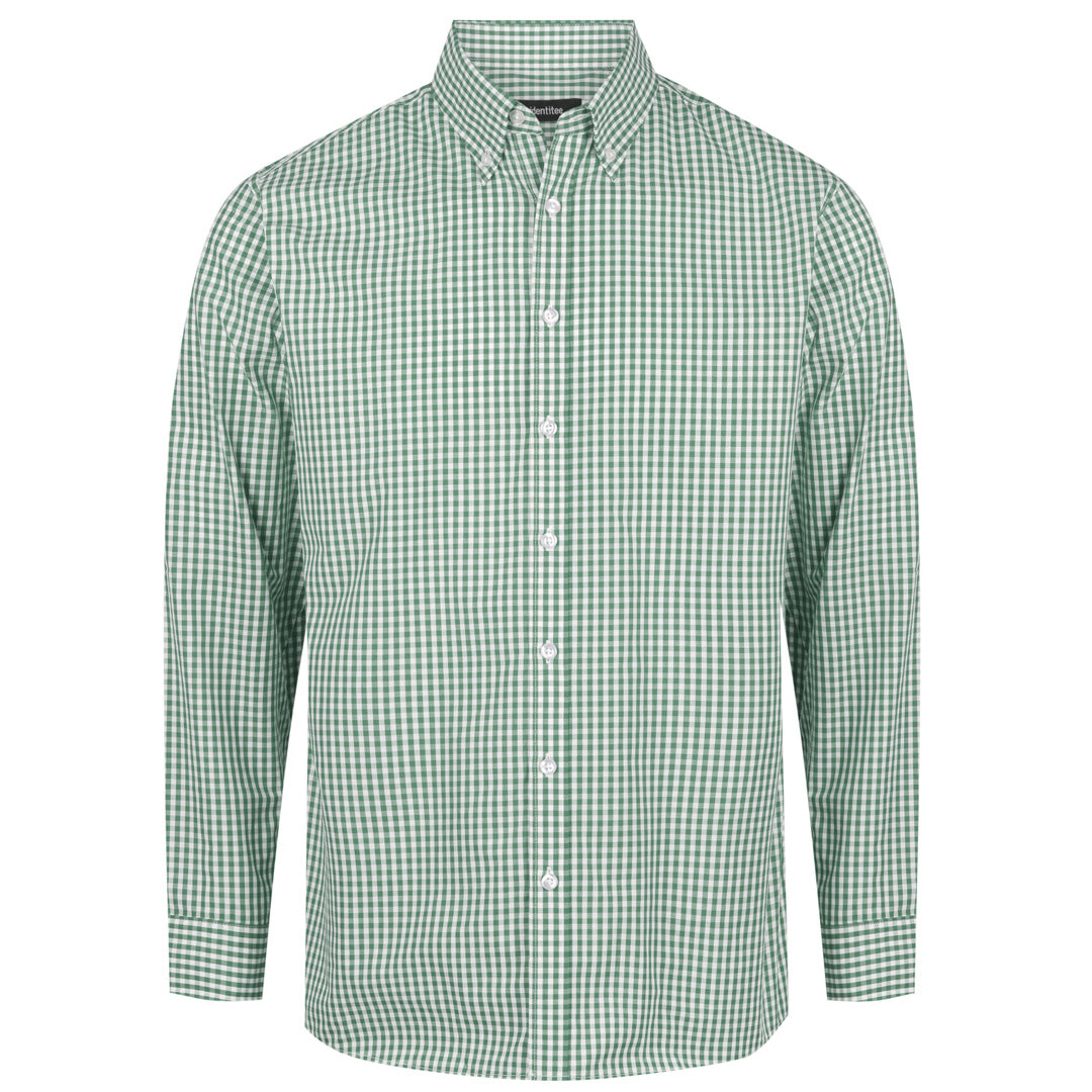 House of Uniforms The Miller Shirt | Mens | Short & Long Sleeve Identitee Racing Green