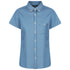 House of Uniforms The Dylan Shirt | Ladies | Short & Long Sleeve Identitee Vintage Blue