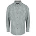 House of Uniforms The Hudson Shirt | Mens | Short & Long Sleeve Identitee Green/Black/White