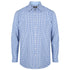 House of Uniforms The Hudson Shirt | Mens | Short & Long Sleeve Identitee Navy/Sky/White