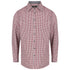 House of Uniforms The Hudson Shirt | Mens | Short & Long Sleeve Identitee Red/Black/White