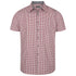 House of Uniforms The Hudson Shirt | Mens | Short & Long Sleeve Identitee Red/Black/White