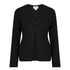 House of Uniforms The Single Button Cardigan | Ladies | Long Sleeve LSJ Collection Black