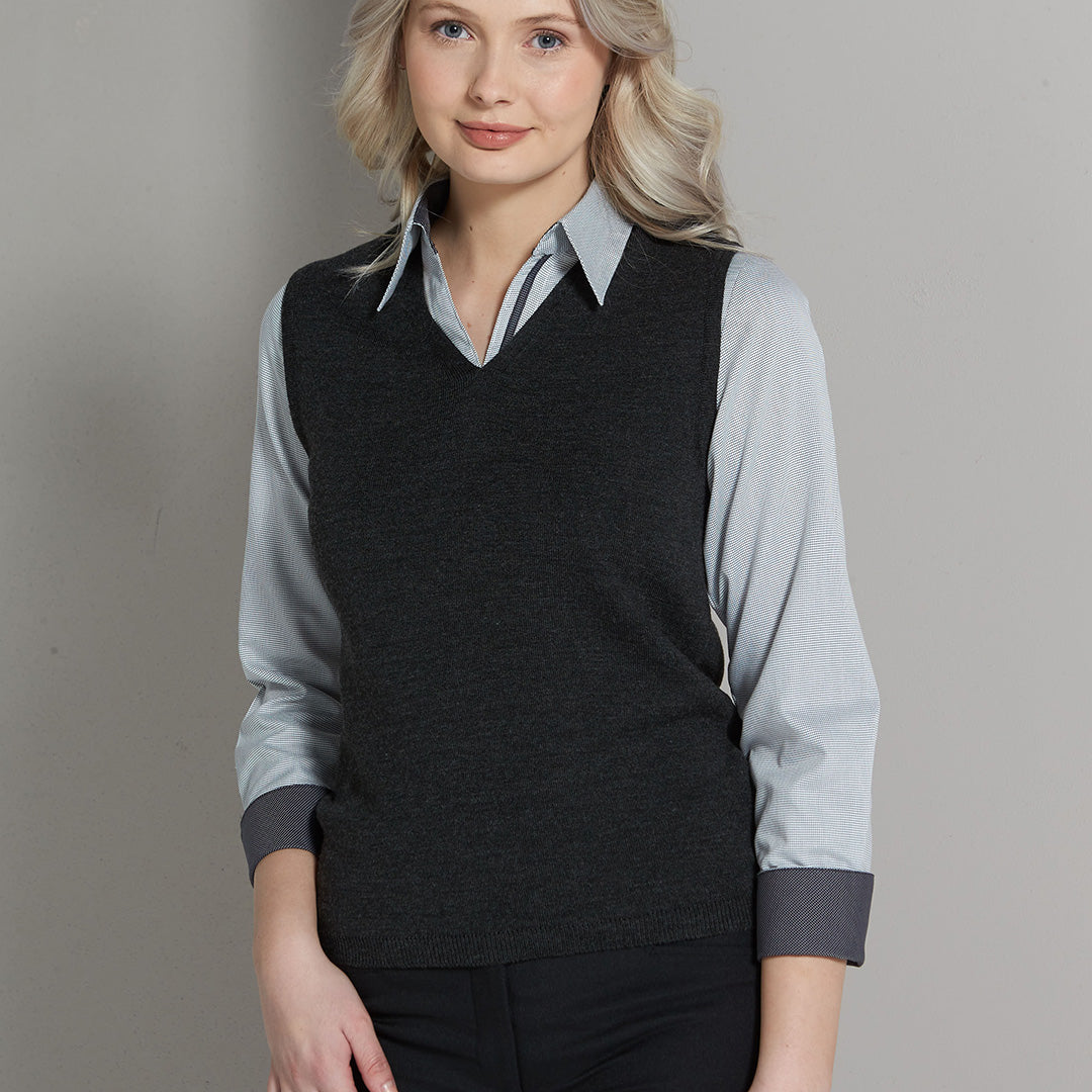 House of Uniforms The V Neck Vest | Ladies LSJ Collection