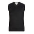House of Uniforms The V Neck Vest | Mens LSJ Collection Charcoal