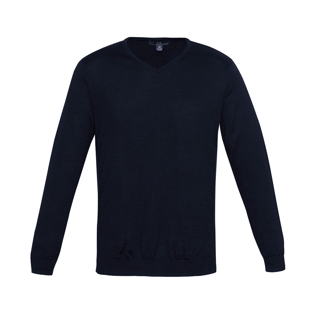 House of Uniforms The Milano Knit | Mens | Jumper Biz Collection Navy