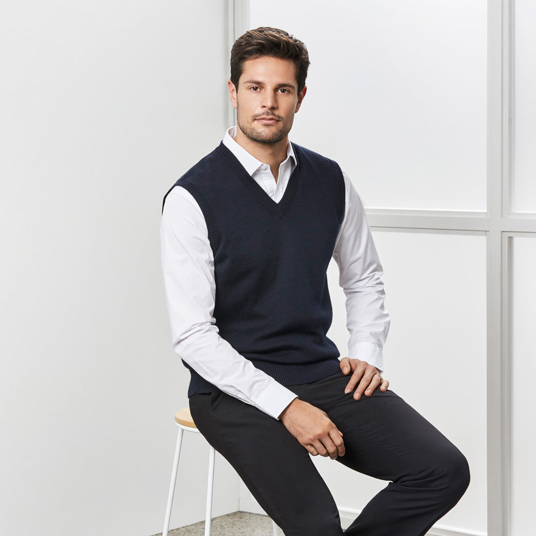 House of Uniforms The Woolmix Vest | Mens Biz Collection