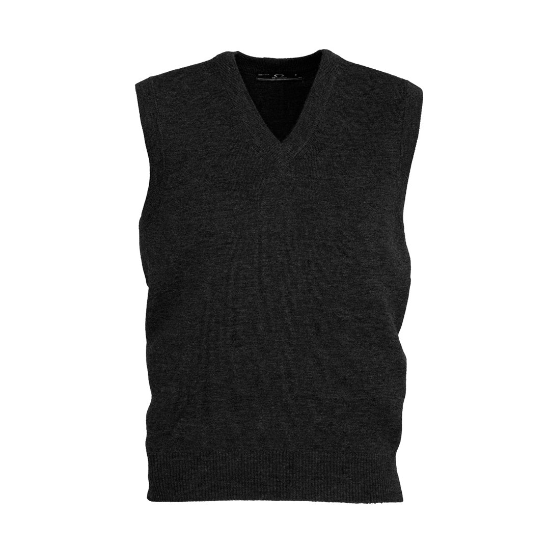 House of Uniforms The Woolmix Vest | Mens Biz Collection Black