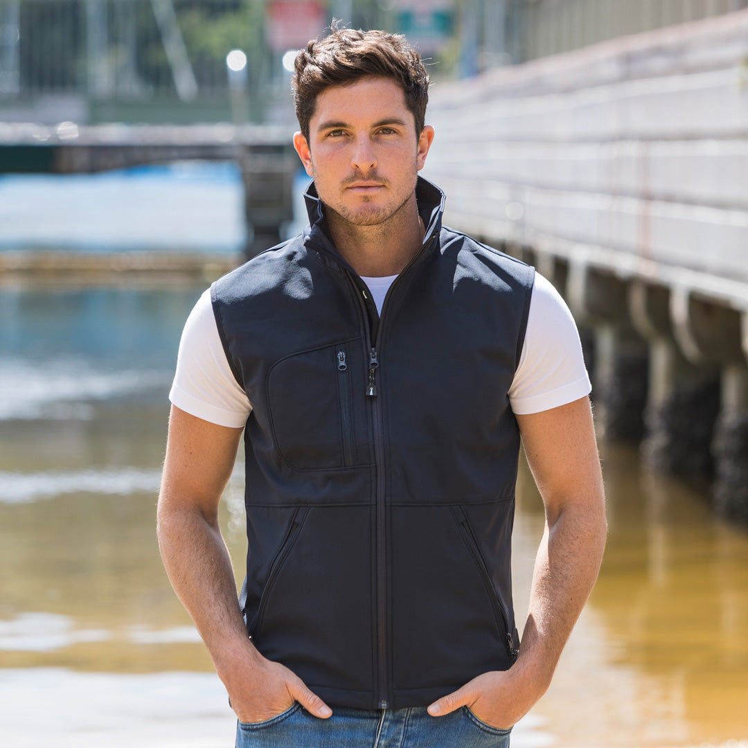House of Uniforms The Montana Vest | Mens James Harvest