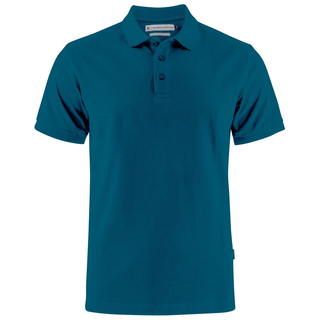 House of Uniforms The Neptune Polo | Mens | Regular Fit James Harvest Petrol