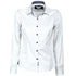 House of Uniforms The Red Bow 20 Shirt | Ladies | Long Sleeve James Harvest White