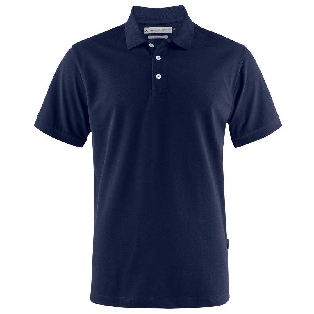 House of Uniforms The Sunset Polo | Mens | Regular Fit James Harvest Navy