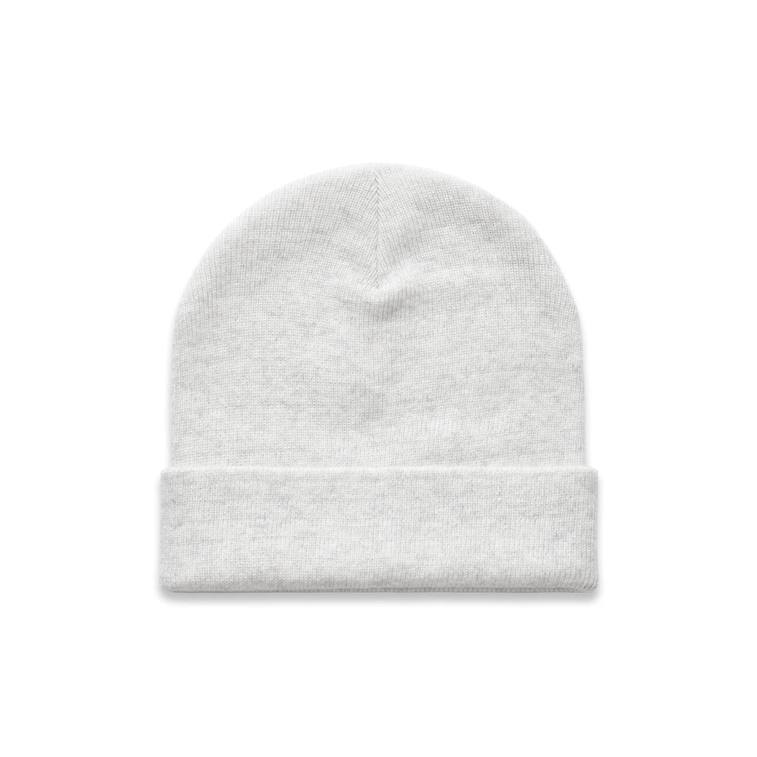 House of Uniforms The Cuff Beanie | Adults AS Colour White Marle