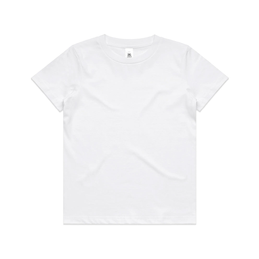 House of Uniforms The Kids Staple Tee | Short Sleeve AS Colour White