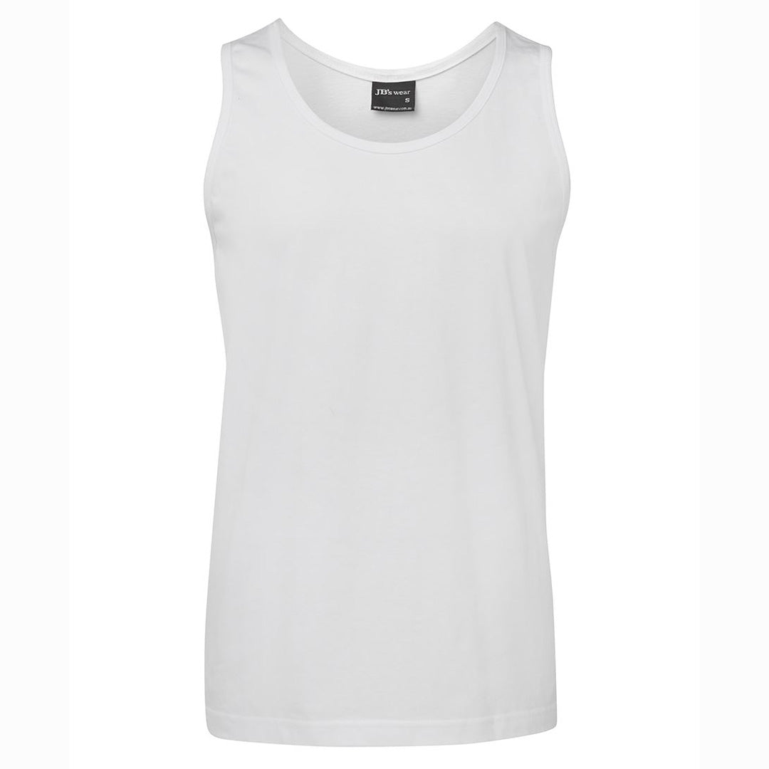 House of Uniforms The Classic Singlet | Unisex Jbs Wear White