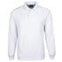 House of Uniforms The Poly Polo | Long Sleeve | Adults Jbs Wear White