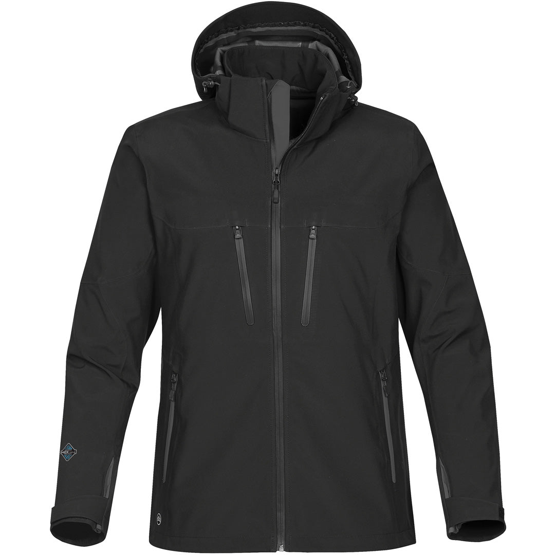 House of Uniforms The Patrol Jacket | Mens | Stormtech Stormtech Black/Grey
