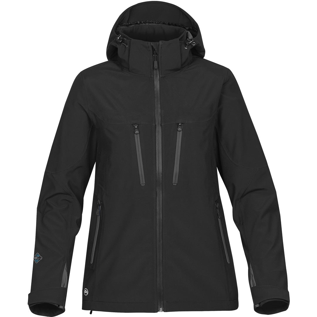 House of Uniforms The Patrol Jacket | Ladies | Stormtech Stormtech Black/Grey