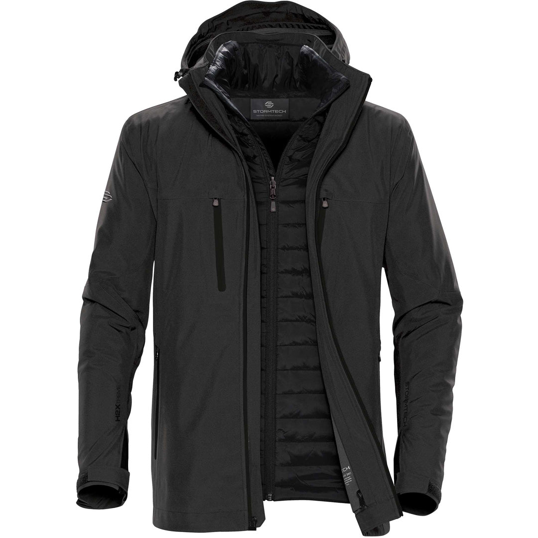 House of Uniforms The Matrix System Jacket | Mens Stormtech Charcoal Marle
