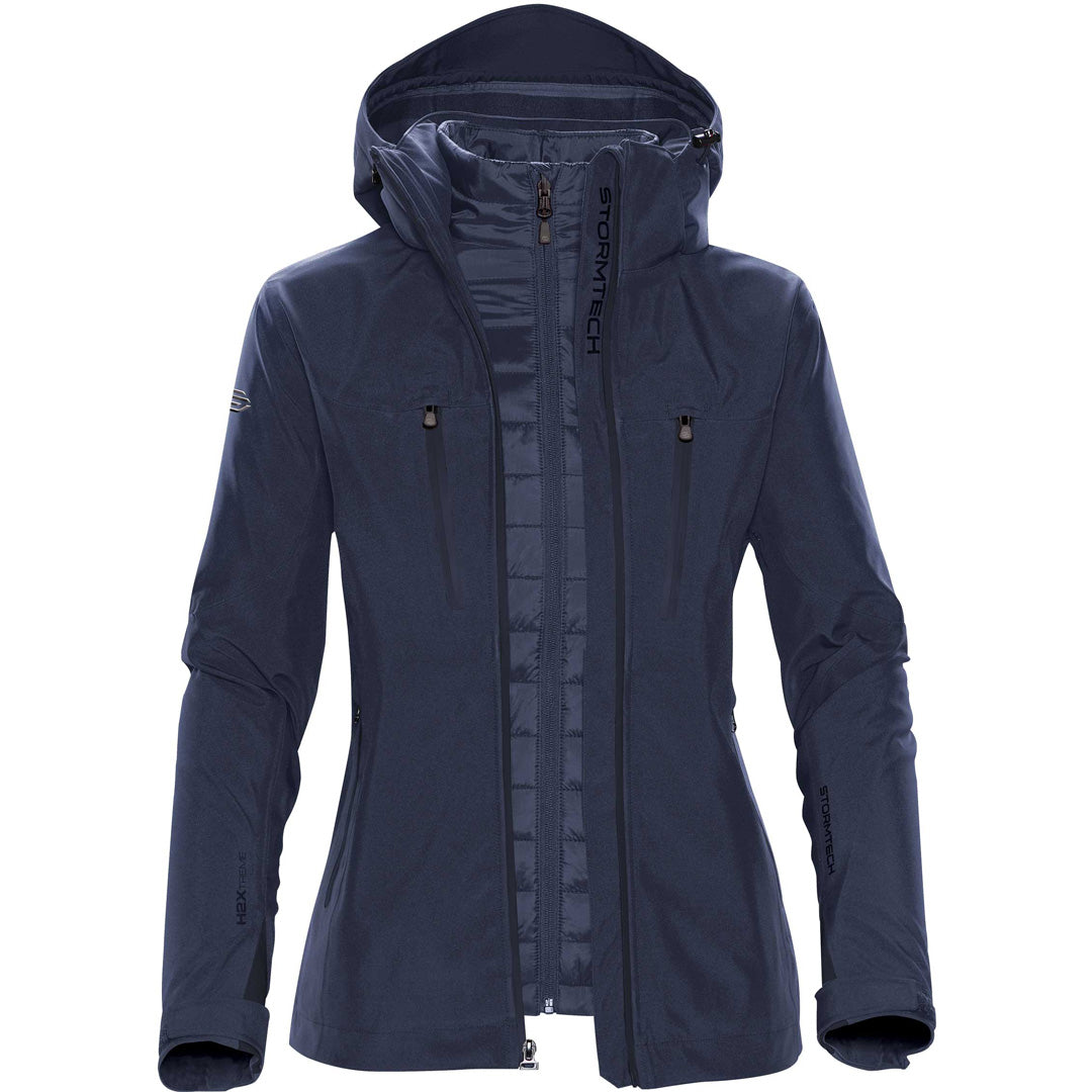 House of Uniforms The Matrix System Jacket | Ladies Stormtech Navy