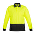 House of Uniforms The Alan Polo | Mens | Long Sleeve Syzmik Yellow/Black