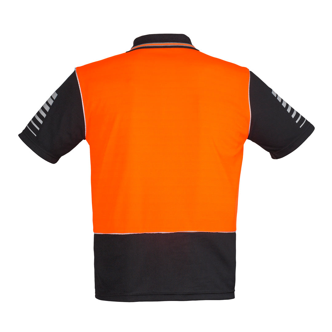 House of Uniforms The Hi Vis Zone Polo | Short Sleeve | Mens Syzmik