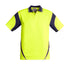 House of Uniforms The Aztec Polo | Mens | Short Sleeve Syzmik Yellow/Navy