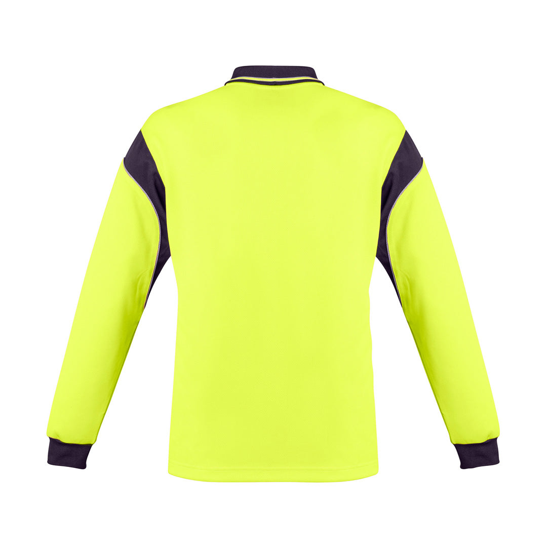 House of Uniforms The Aztec Polo | Mens | Long Sleeve Syzmik