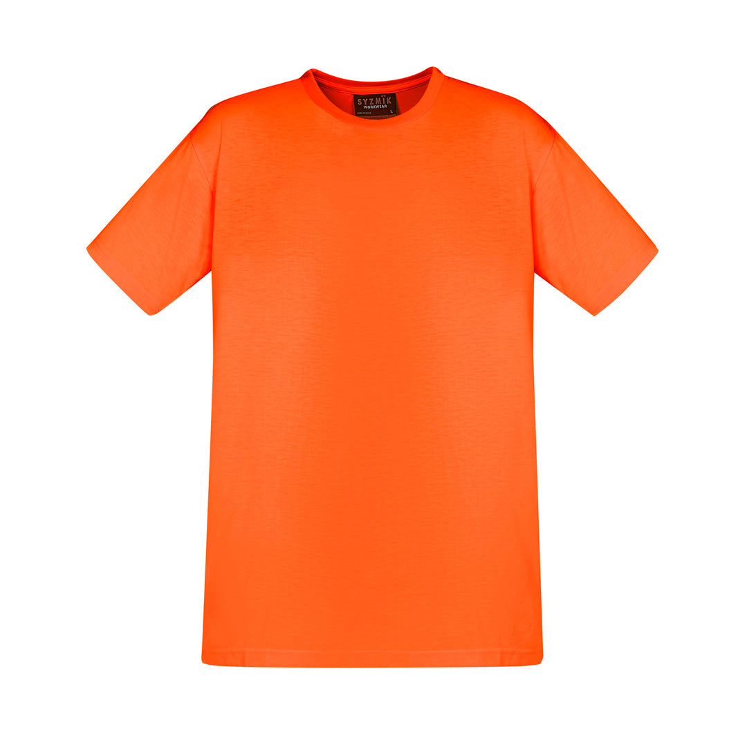 House of Uniforms The Warren Hi Vis Tee | Short Sleeve Syzmik Orange