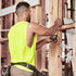 House of Uniforms The Warren Hi Vis Tee | Mens | Sleeveless Syzmik